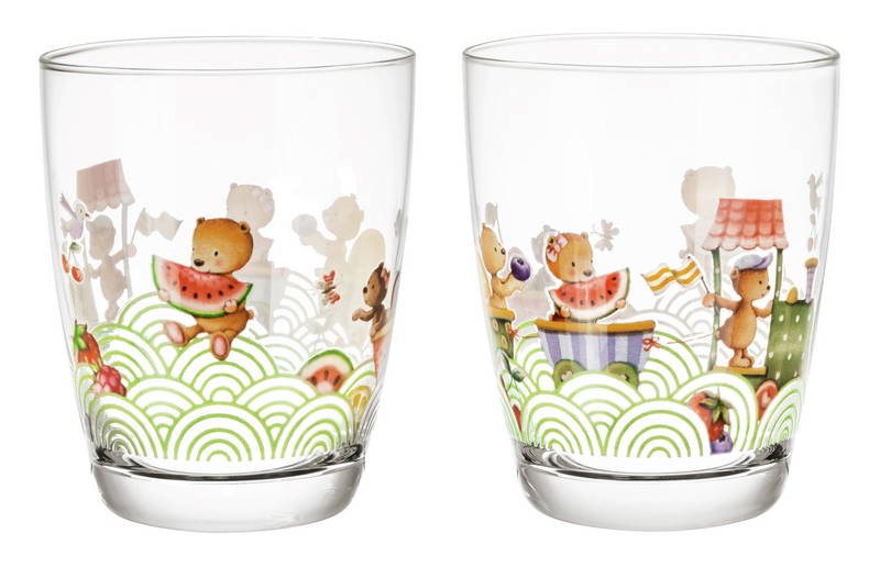 Villeroy & Boch Kinderglas Set 2 tlg. HUNGRY AS A BEAR