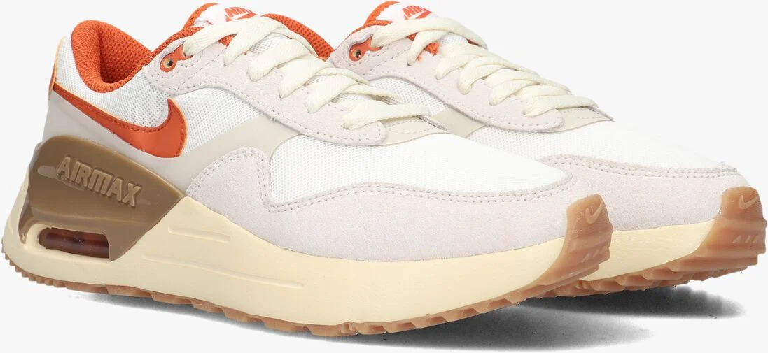 NIKE witte nike lage sneakers w nike air max system