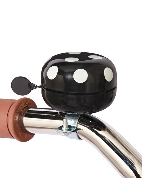 sonnette de vélo Ø6cm à pois