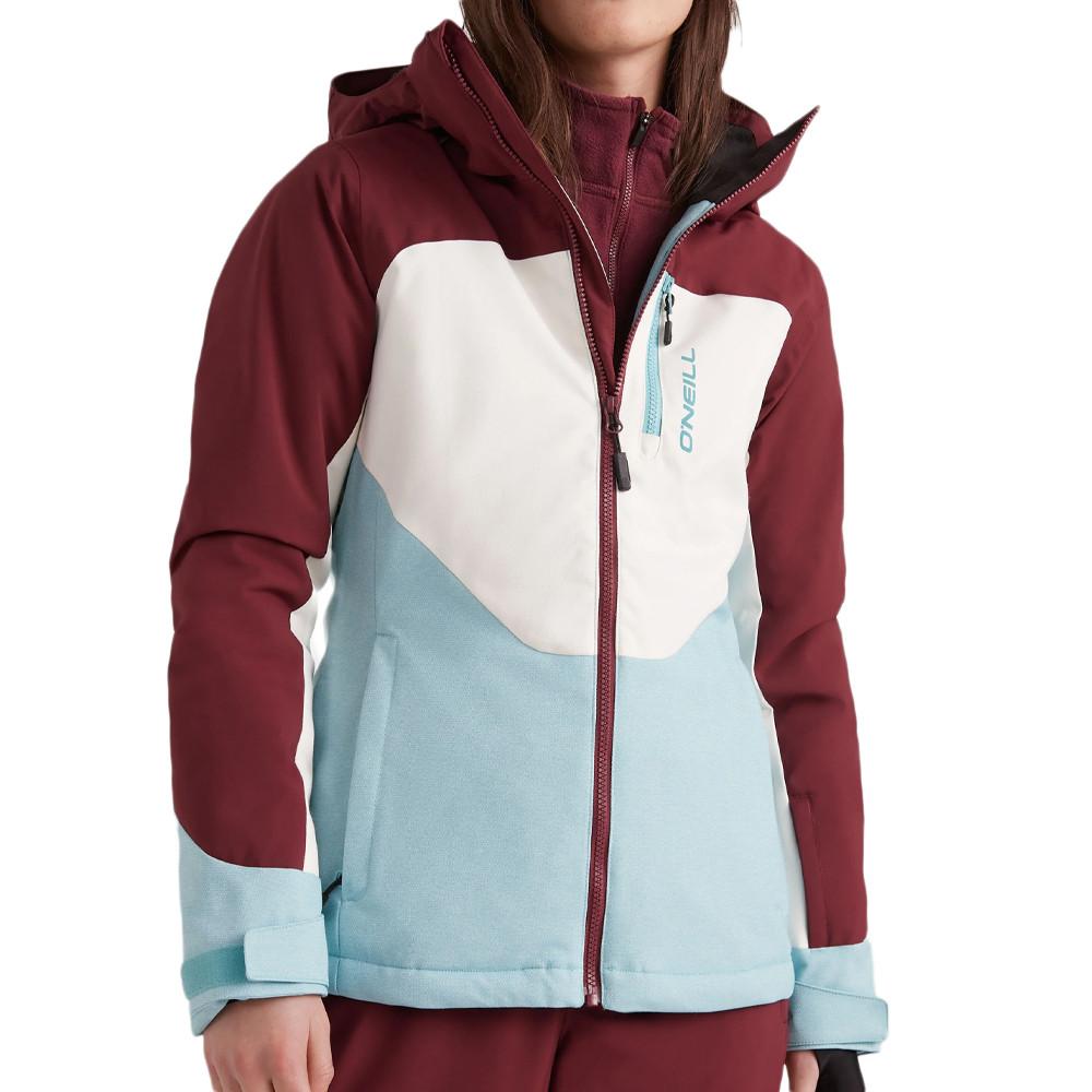 O'Neill Veste de ski Bleu/Blanc/Rouge Femme O'Neill Diamond