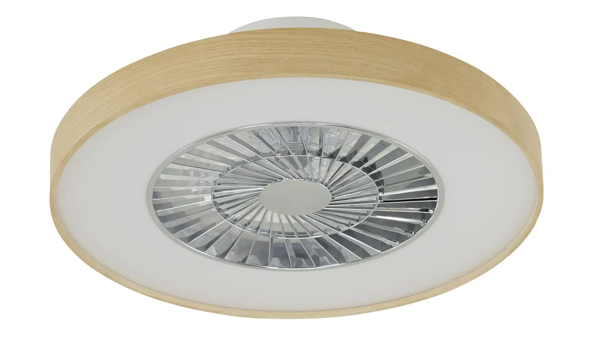 KHG Smart-Home Deckenventilator, Eichenholzoptik