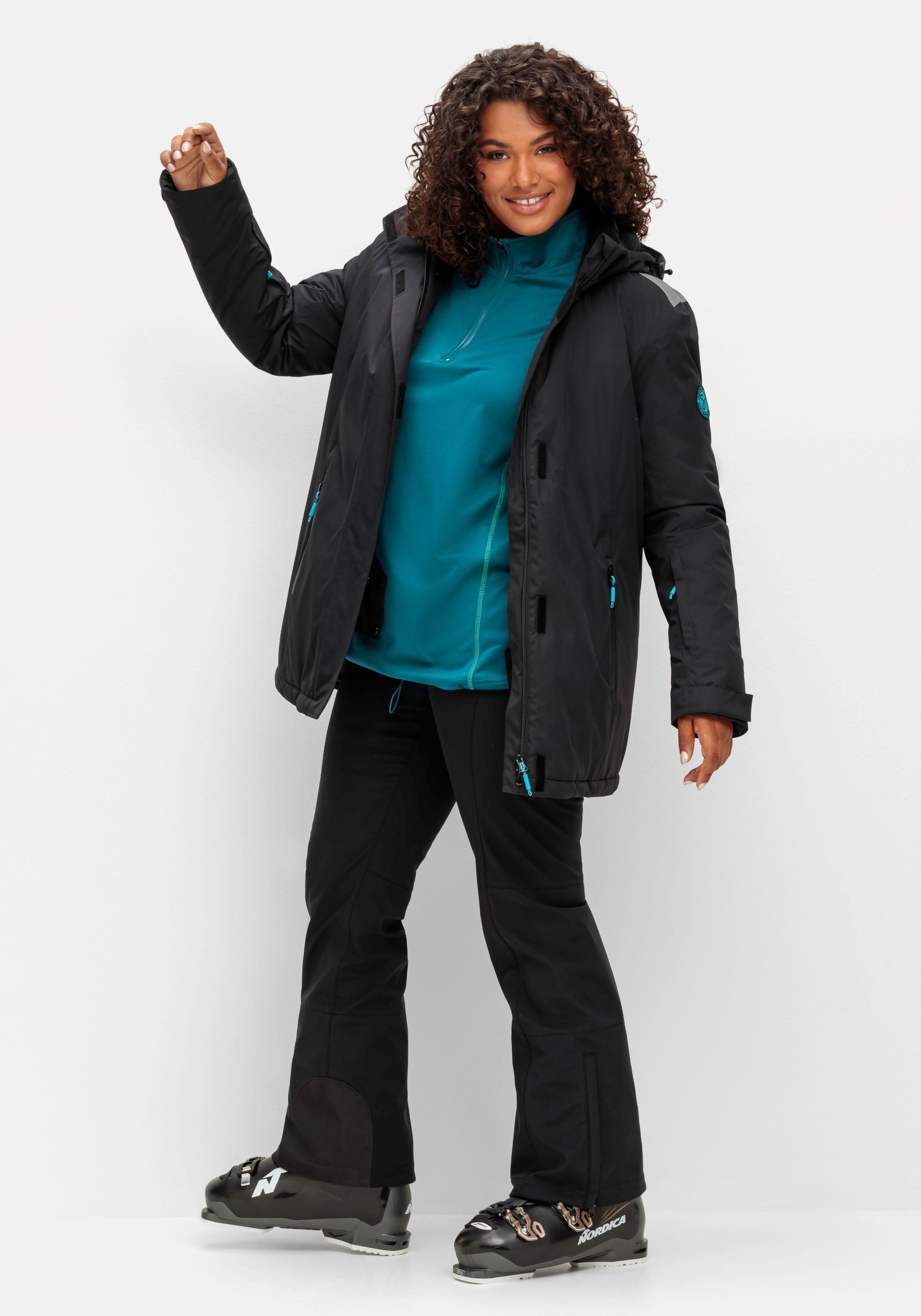 Skihose aus Softshell, wasser- und windabweisend