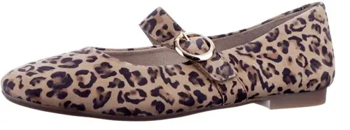 Remonte D0K14-90 maat 38 ballerina panter Calandschoen