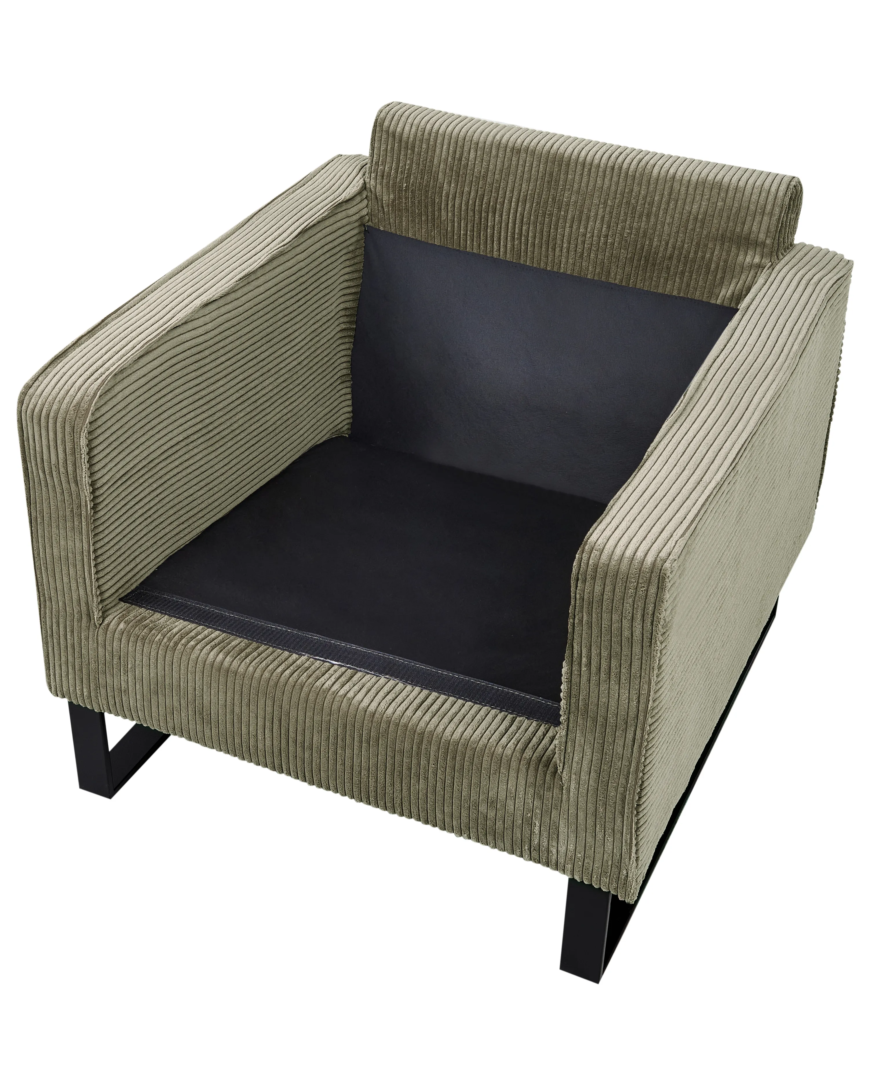 Fauteuil VIND Corduroy Groen