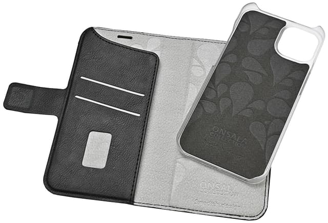 Onsala iPhone 15 Plus Magnetic Eco pungetui (sort)