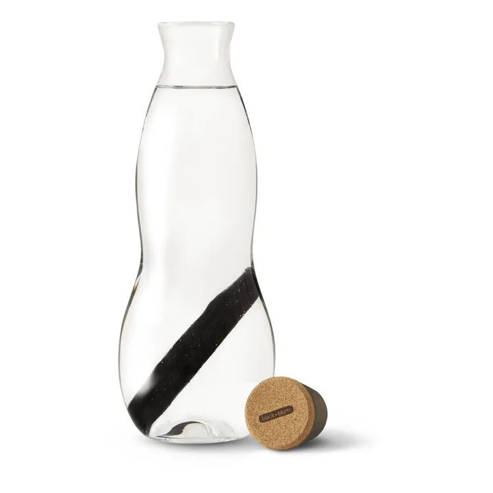 Black + Blum Carafe filtrée en verre - 1,1 L