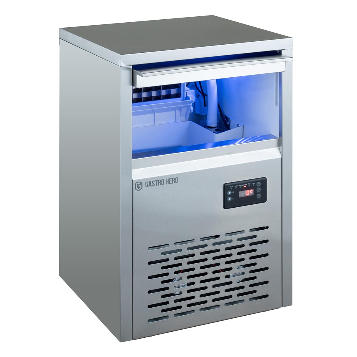 Vollwürfel Eisbereiter ECO 30 kg Gastronomiebedarf