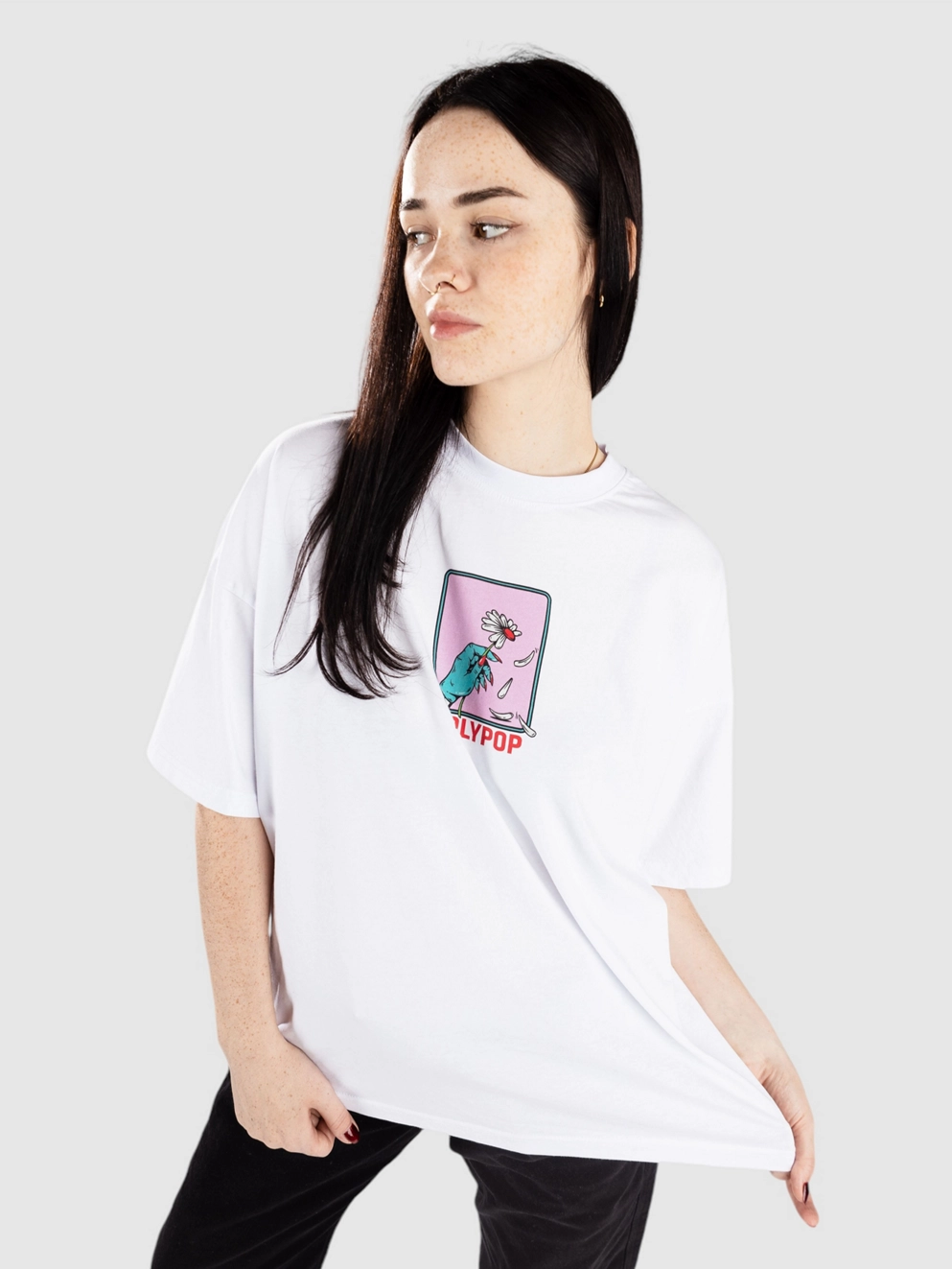 Polypop Love Me Not T-Shirt white