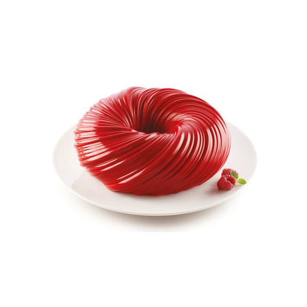 6-fach Silikon Kuchenform Flexible Törtchen Backform mit Anti-Haft Beschichtung - Grau