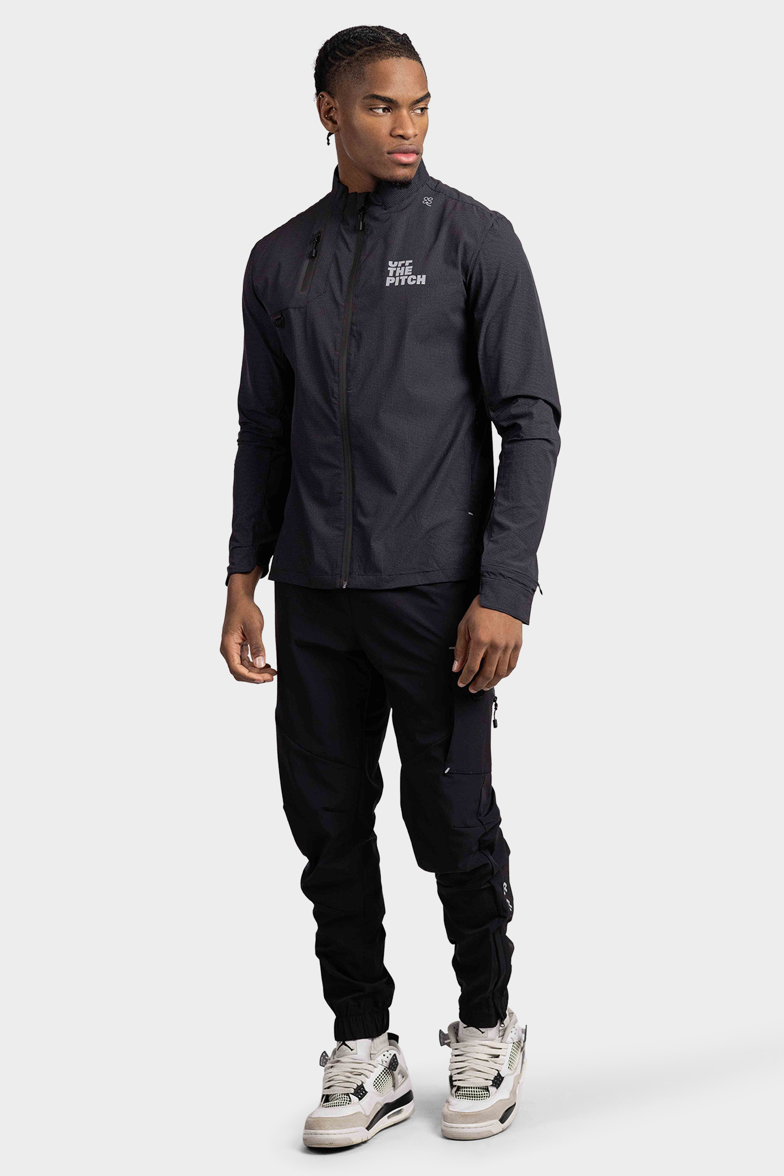 Off The Pitch X Robey Tammy Woven Bi-Stretch Vest Heren Zwart