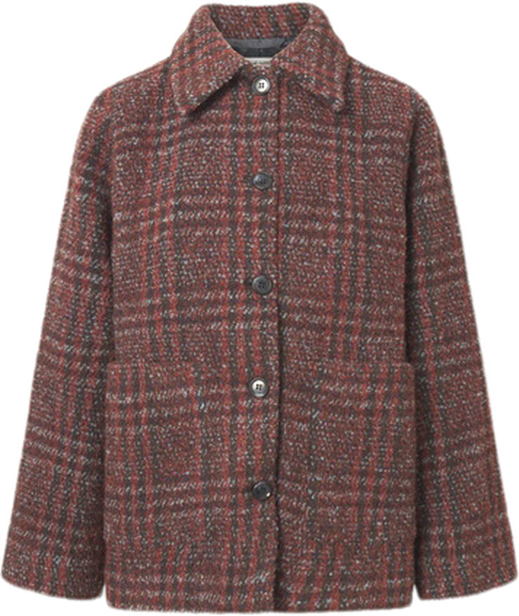 Nué Notes Glasgow Jacket Red blue check