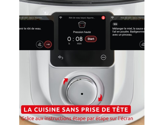 SEB - Robot cuiseur connecté CE9721F0 Cookeo Infinity