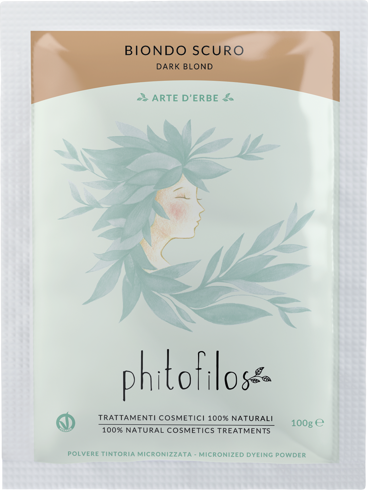 Phitofilos  Farbmischung Dunkelblond, 100 g