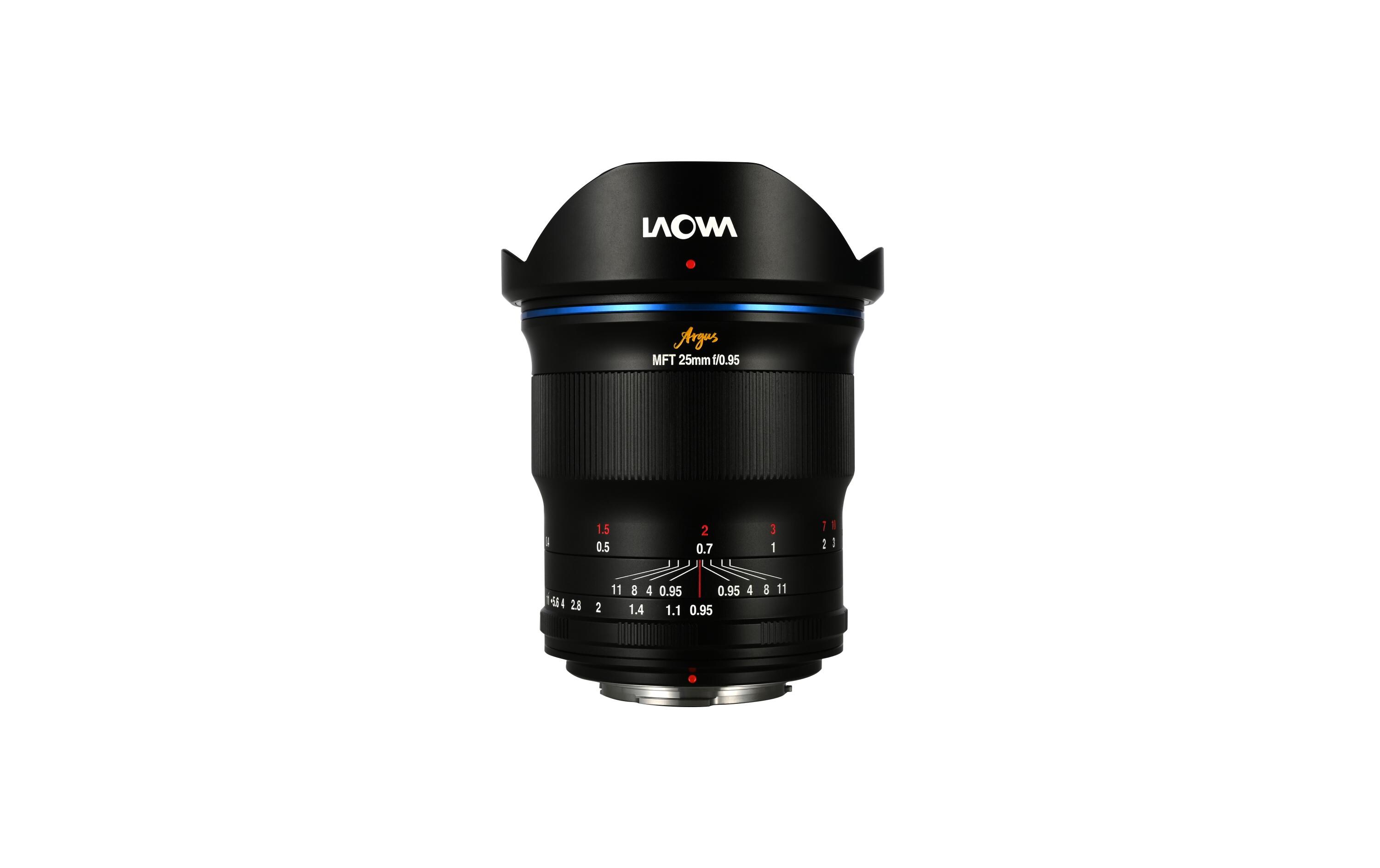 Festbrennweite Argus 25 mm f/0.95 MFT APO – MFT<br>Laowa Argus 25 mm f/0.95 MFT APO