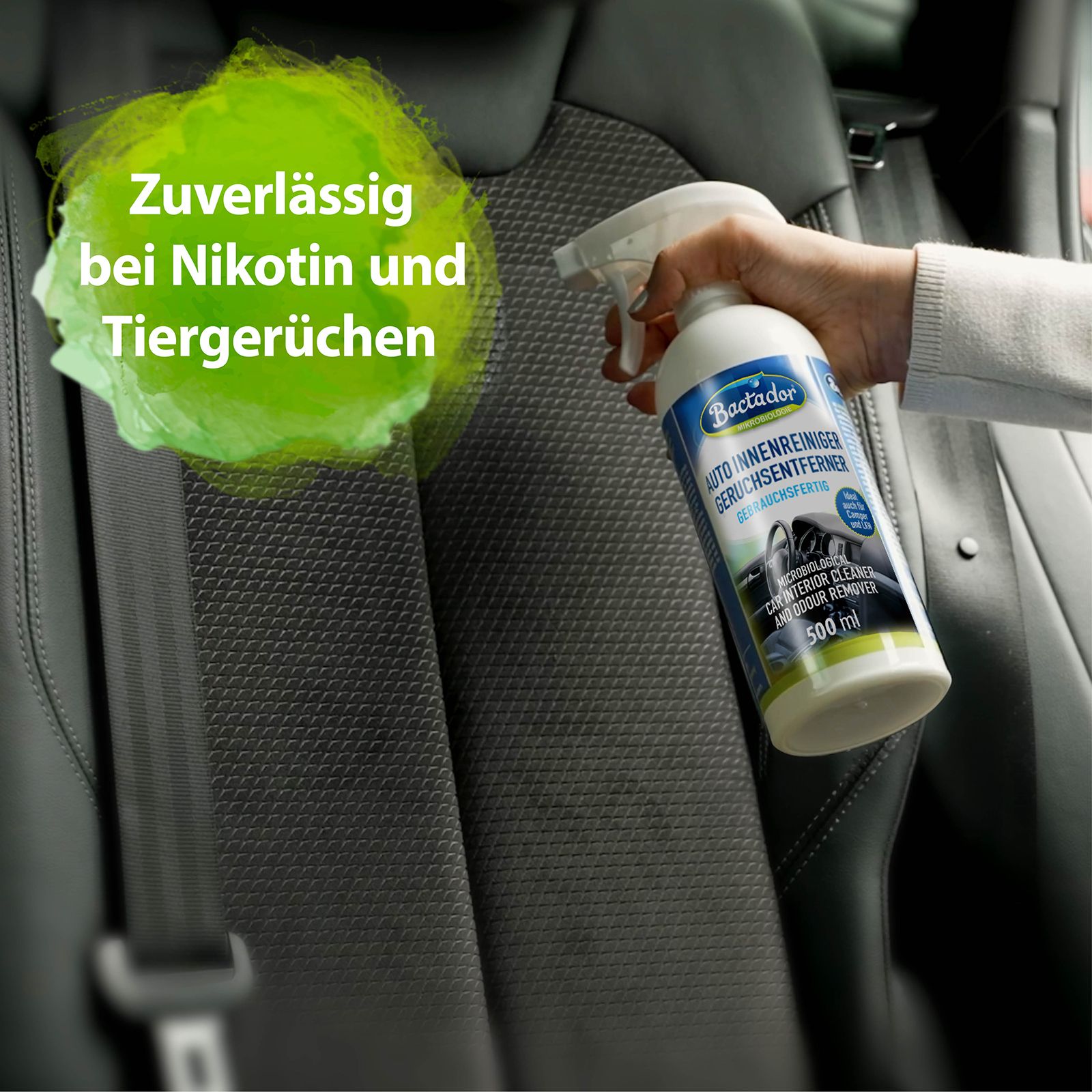 Bactador Auto Innenreiniger und Geruchsentferner Spray