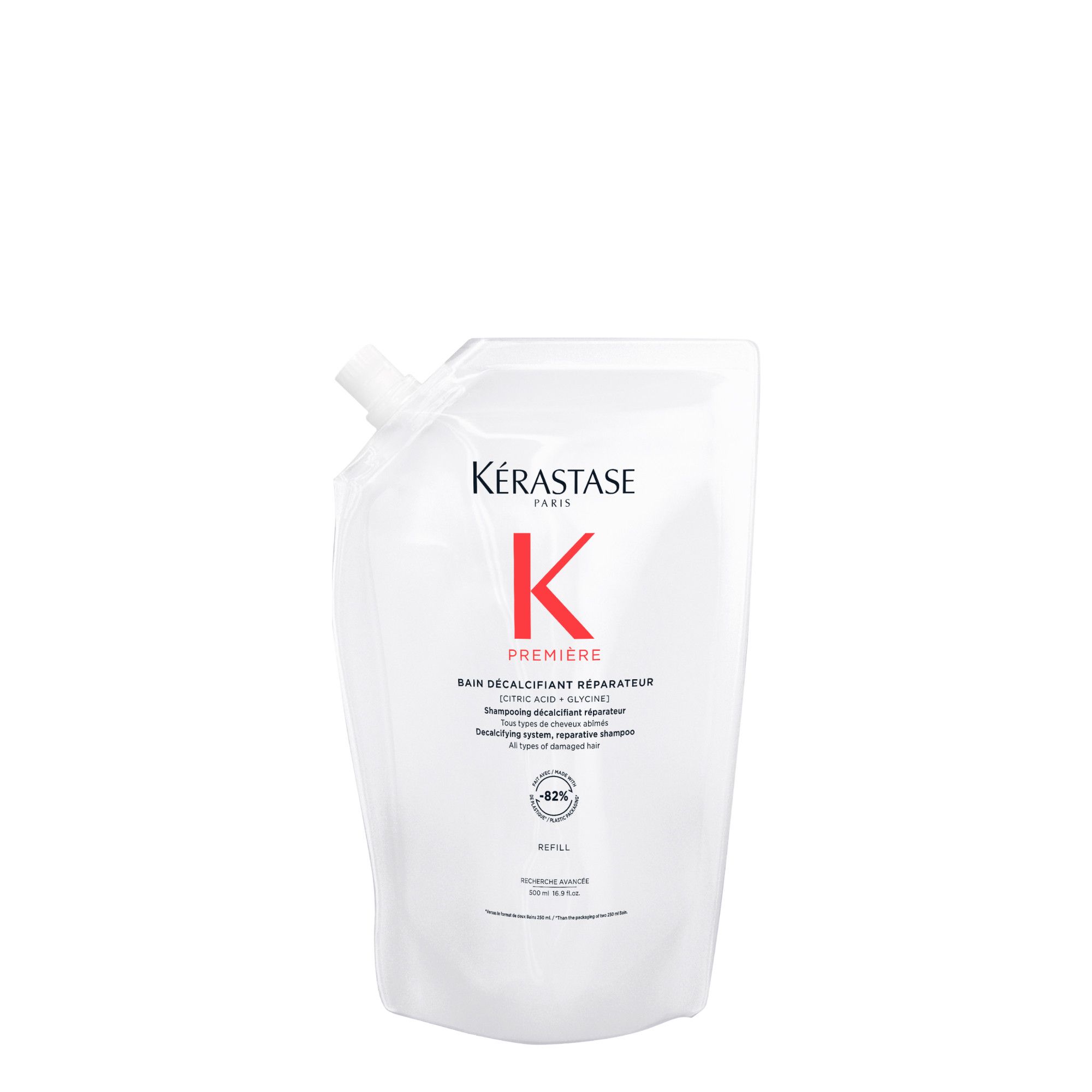Première Bain Décalcifiant Réparateur Recarga de Champú para Cabello Dañado Champús de peluquería