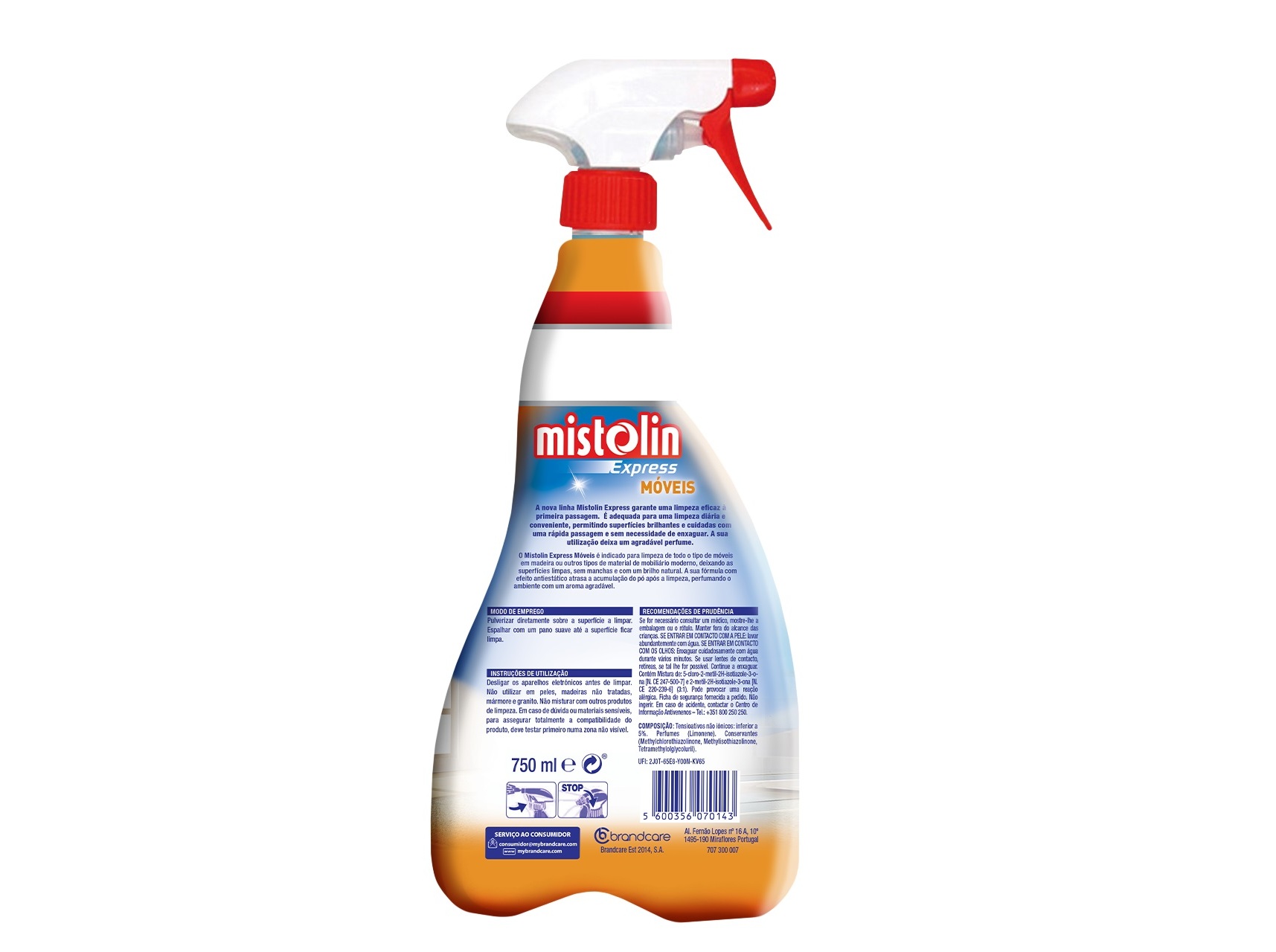 MULTISUPERFÍCIES EXPRESS MÓVEIS MISTOLIN 750 ML