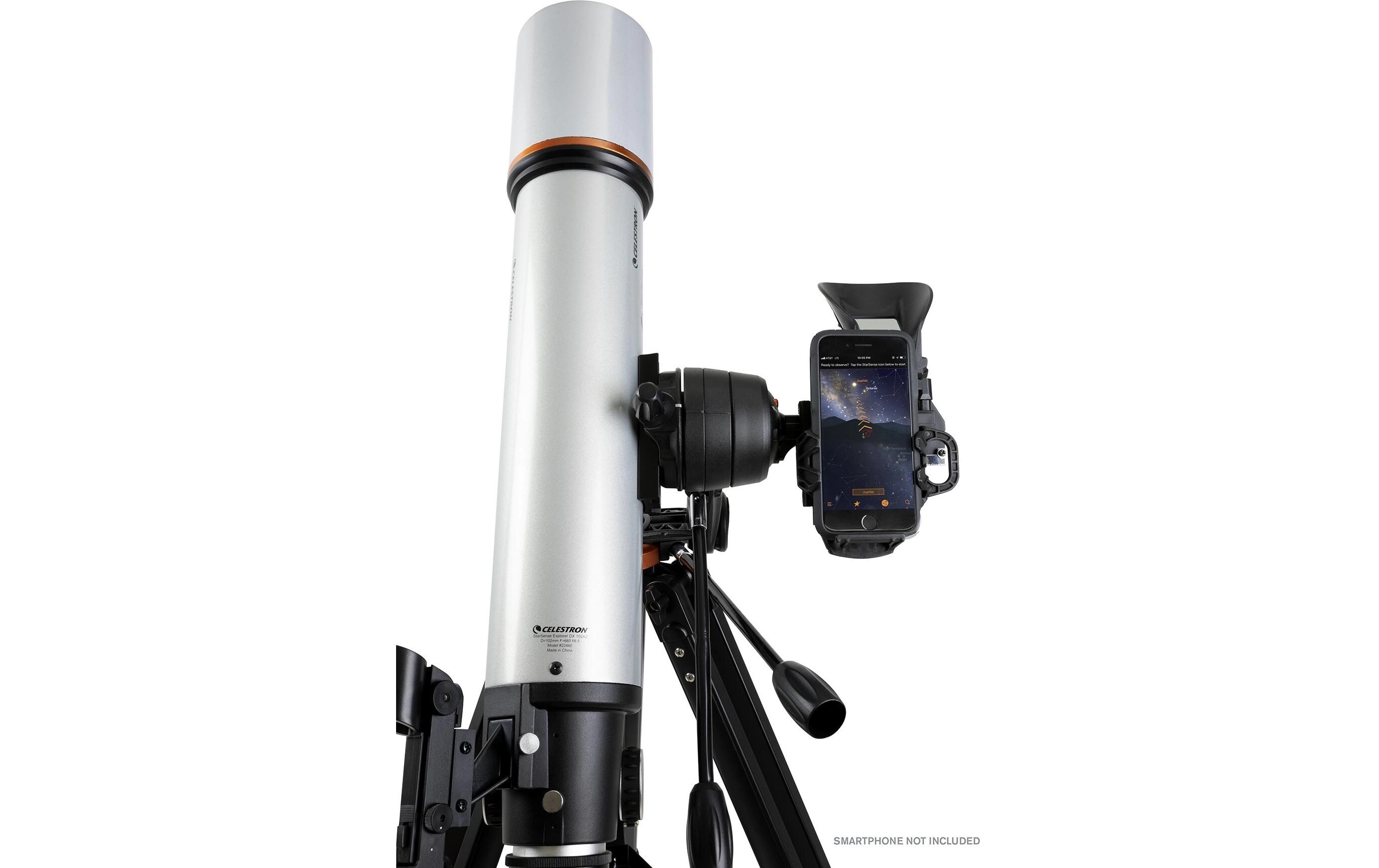 Teleskop StarSense Explorer DX 102<br>Teleskop, das Ihr Smartphone zur Analyse des Nachthimmels und zur Berechnung seiner Position in Echtzeit nutzt