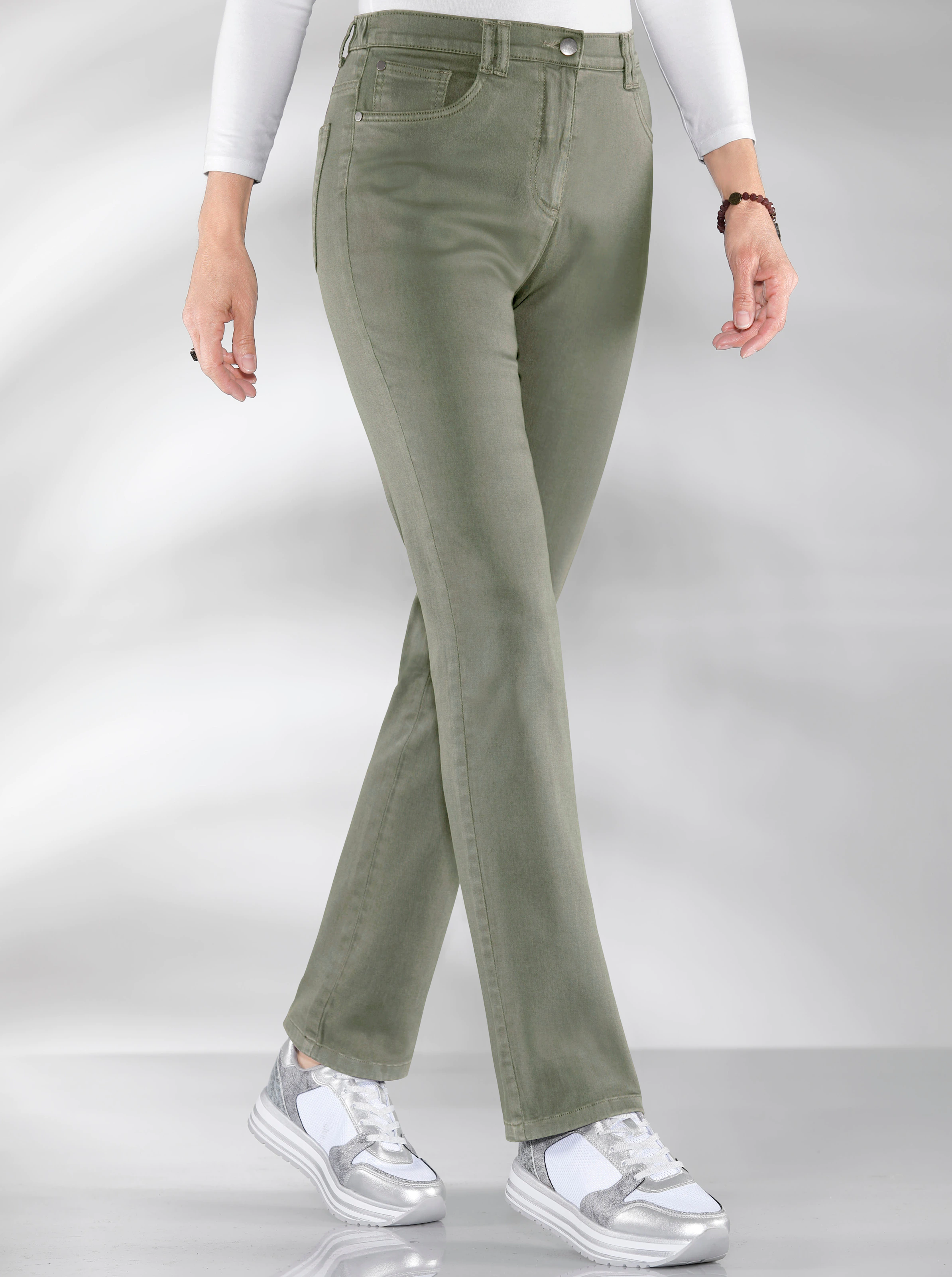 Stretch-Hose in schilf