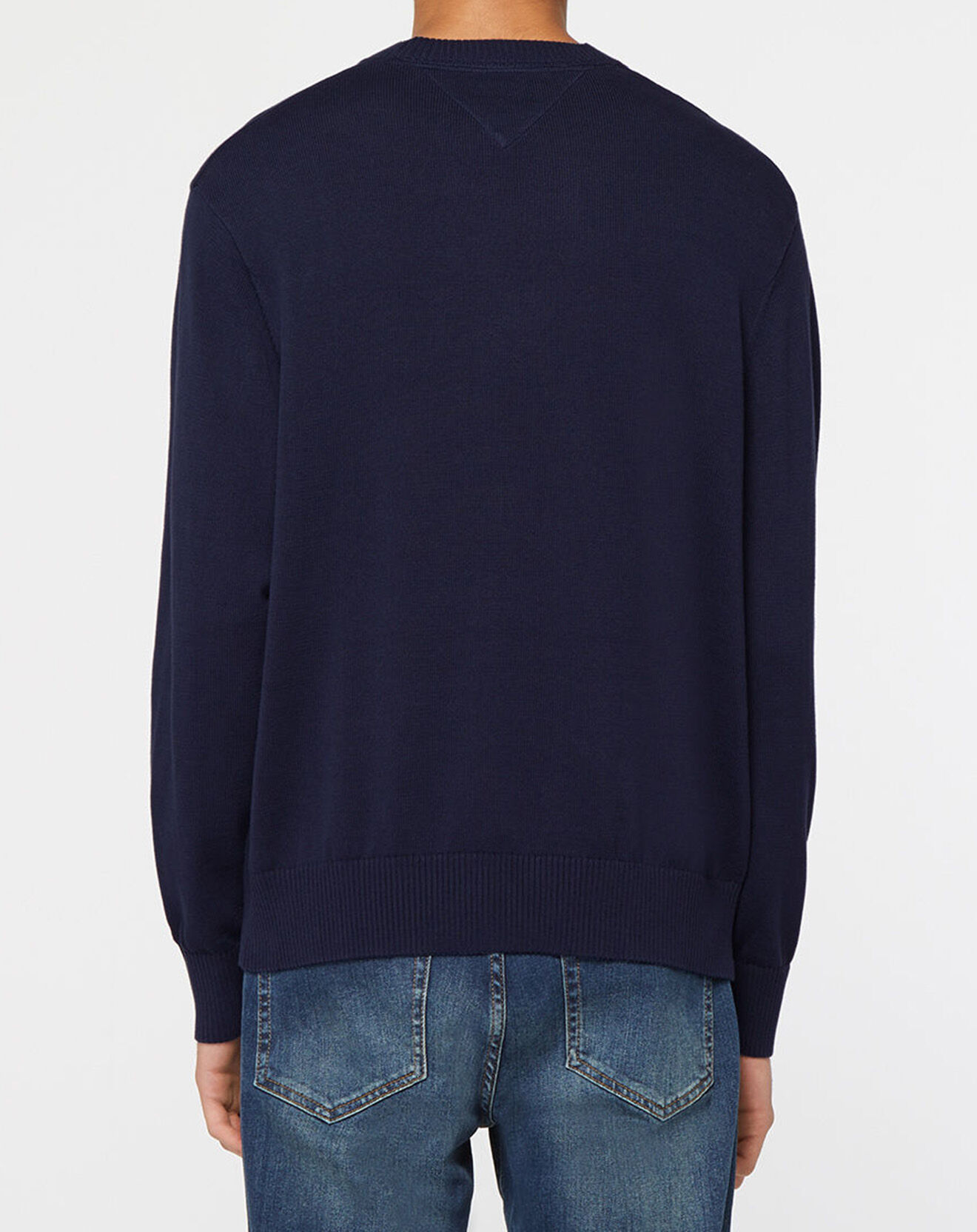 Tommy Jeans Pull Tommy Branded bleu marine