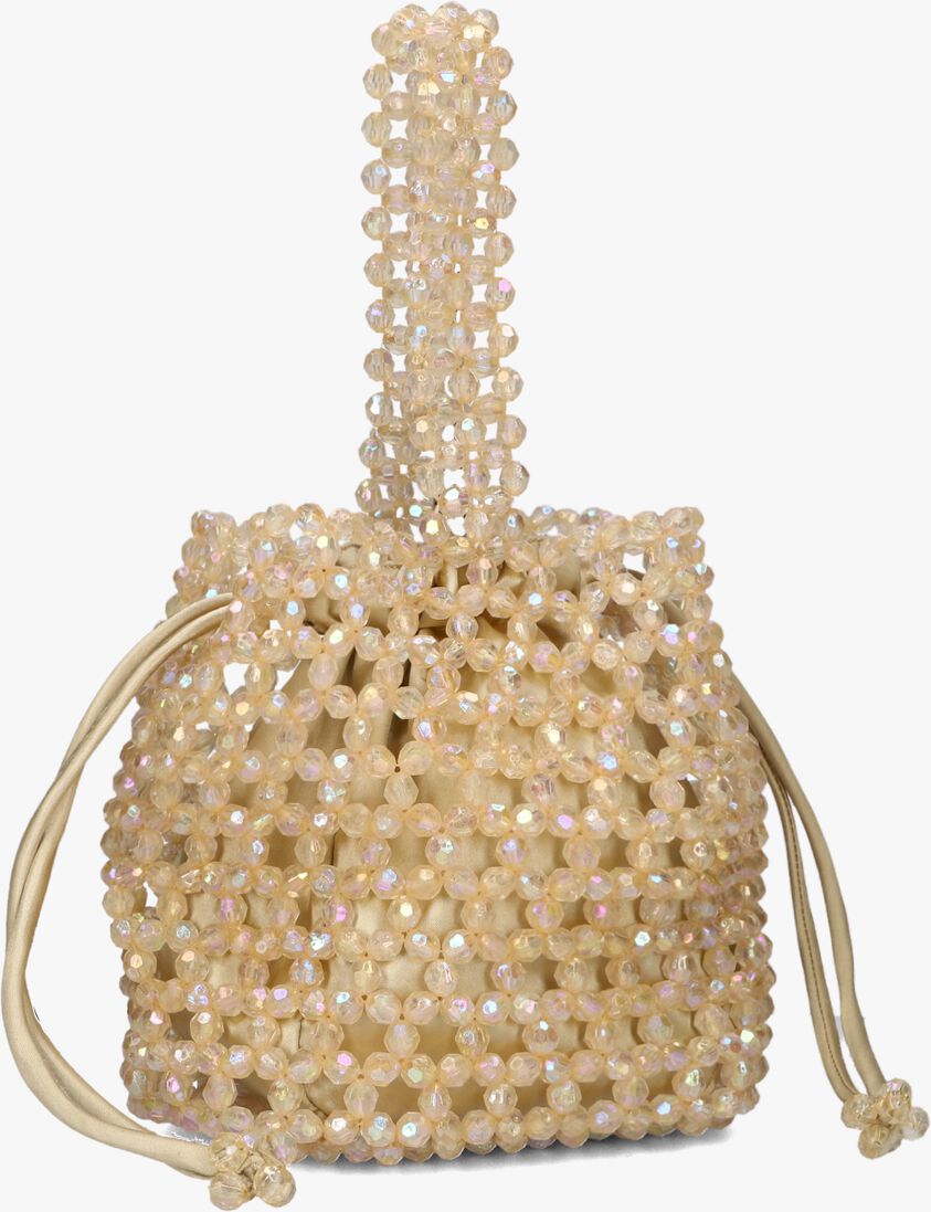 HVISK beige hvisk schoudertas poke beads