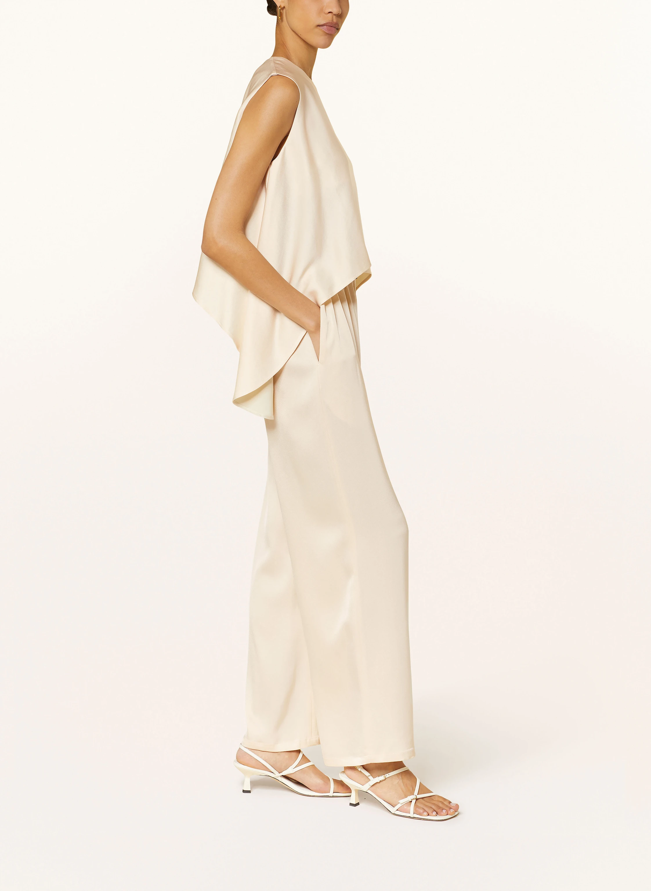 ELEH Marlenehose aus Satin