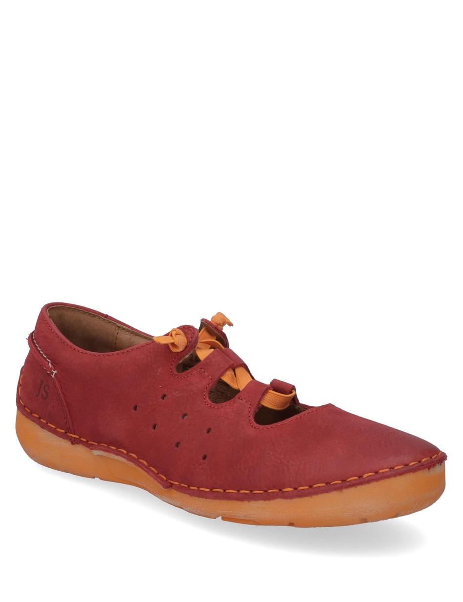 Slipper Fergey 71, rot-kombi