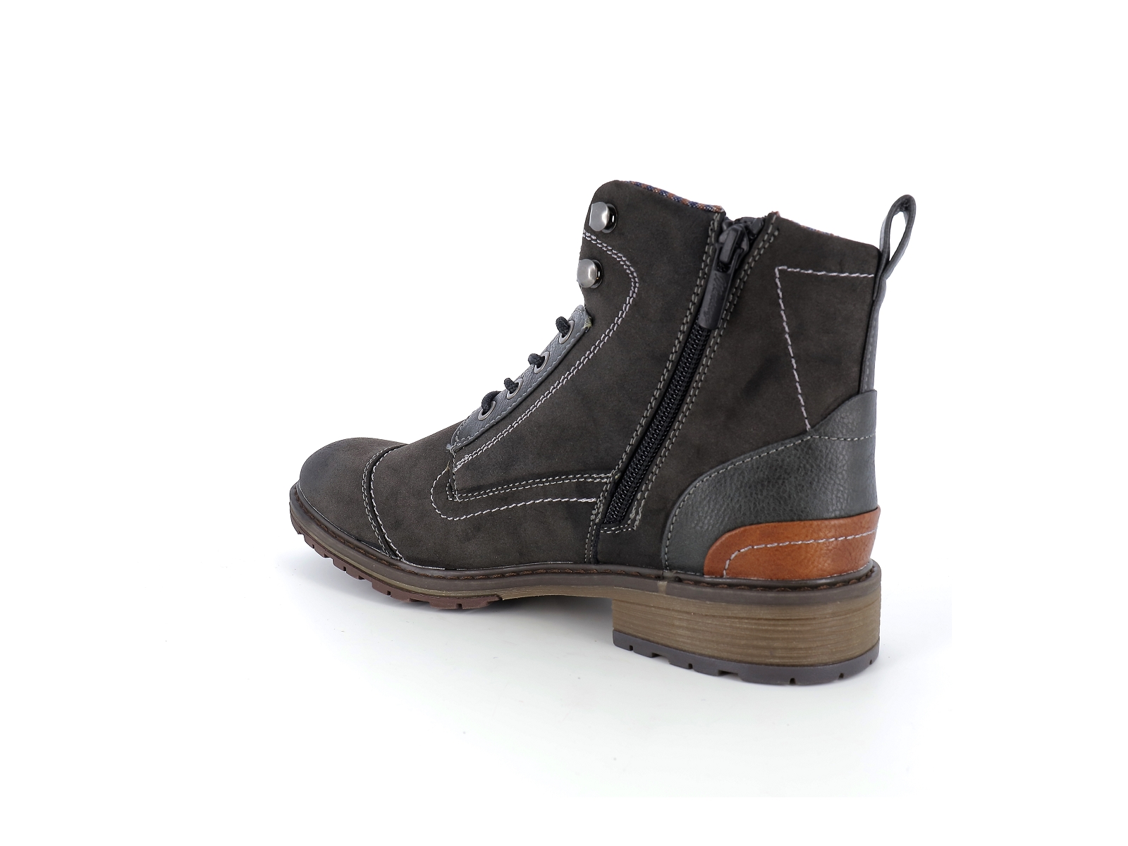 Mustang-4140504 Synthétique Gris Foncé