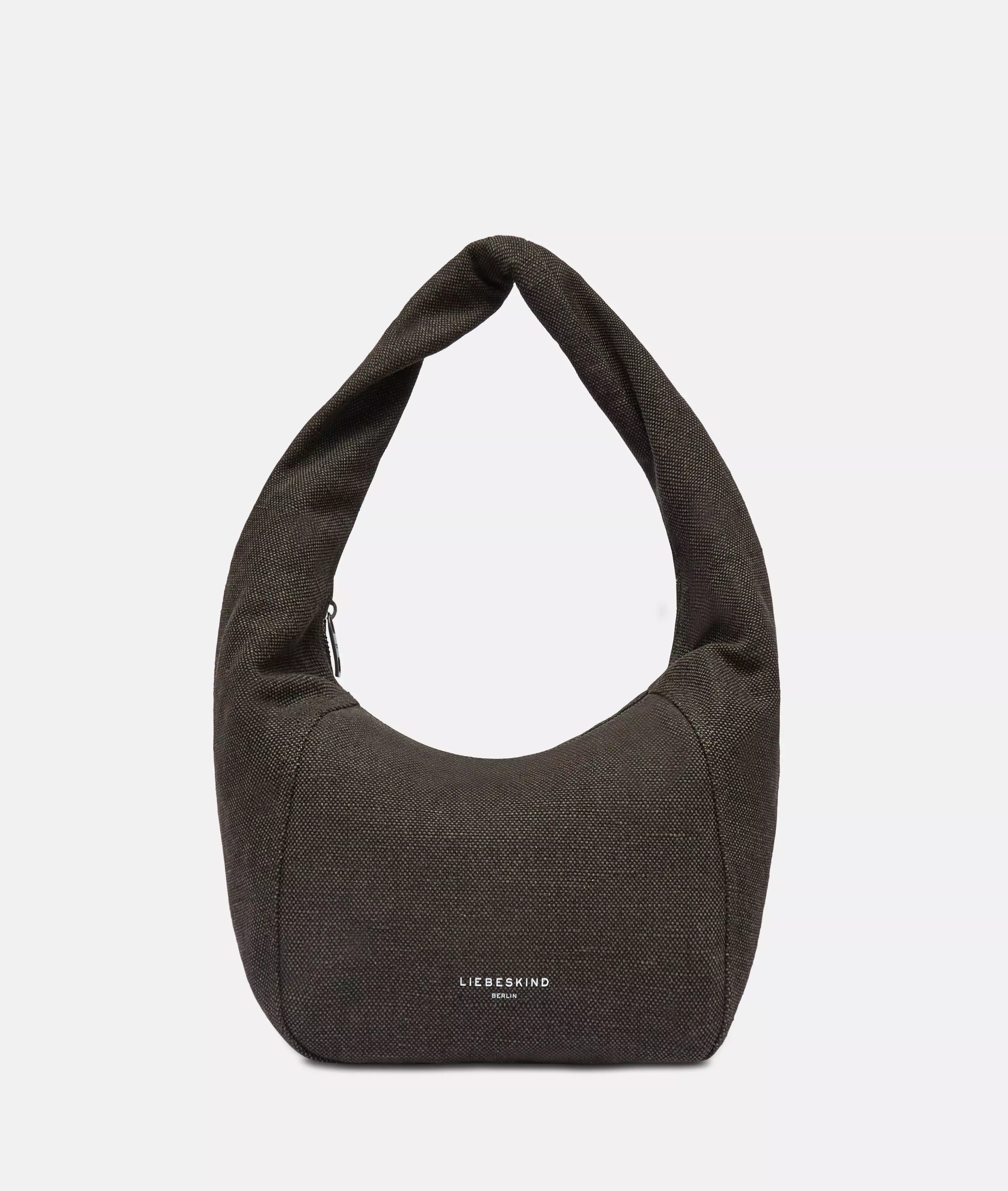 Farrah Hobo M Spacious canvas pouch bag