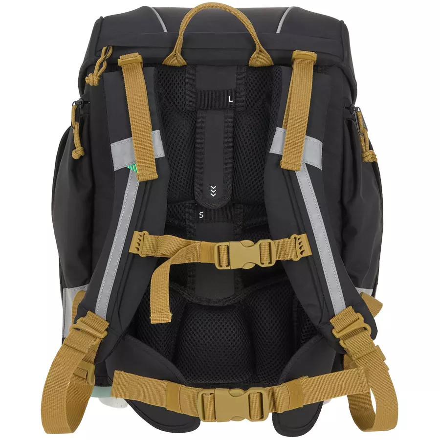 LÄSSIG Schulranzen-Set 7-tlg. Boxy Unique black