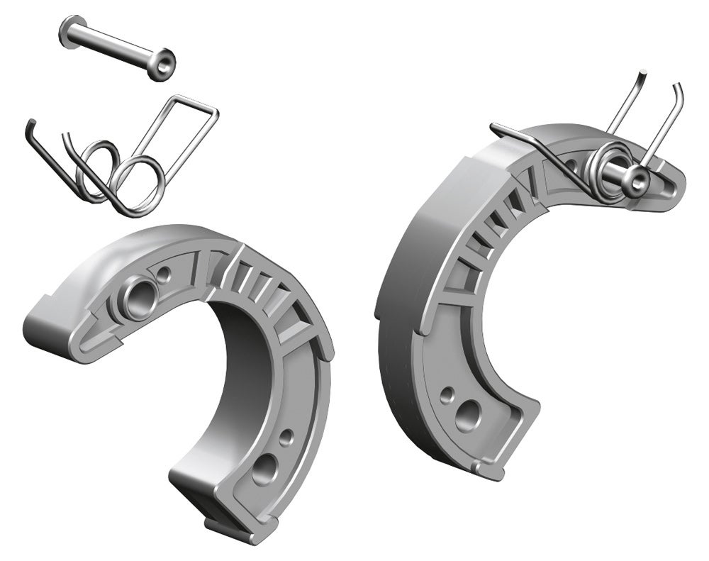 Layher Finger 48 mm paar, grijs complete set
