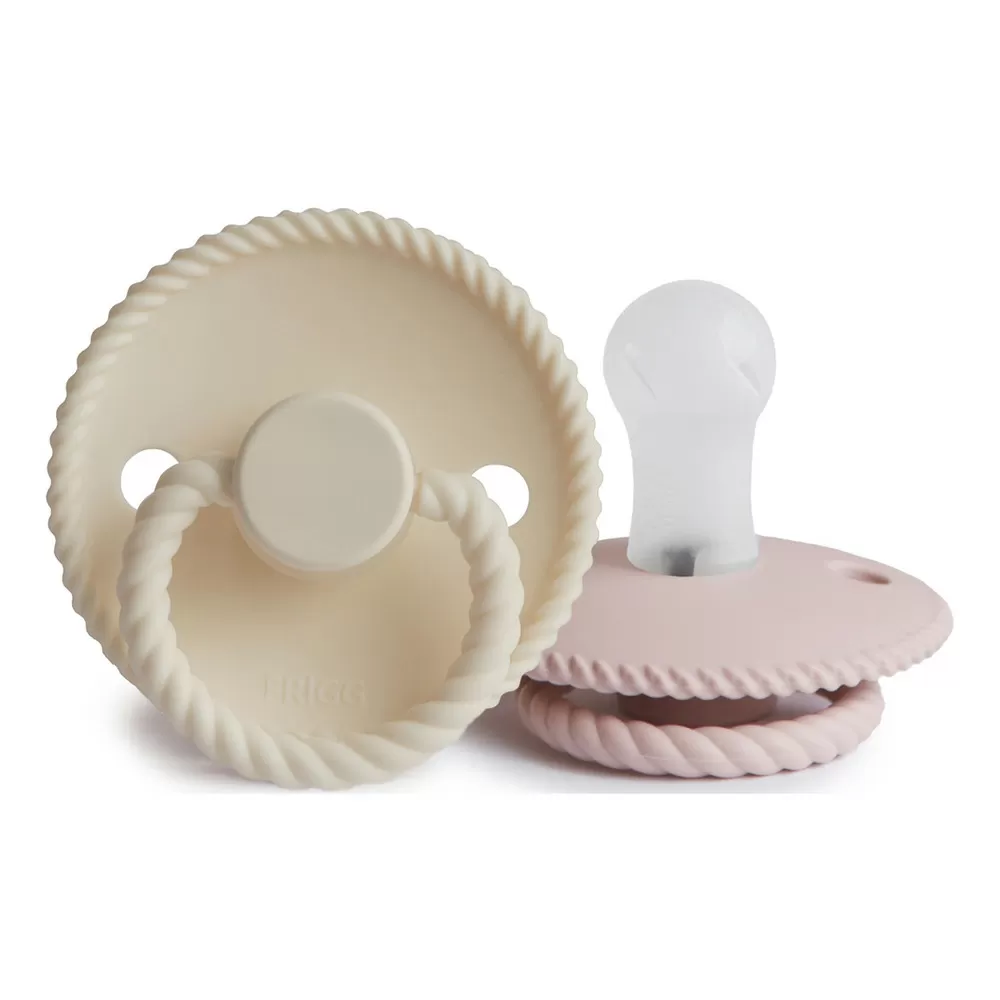 FRIGG Rope Rund Silikone Blush/Cream - Flere størrelser