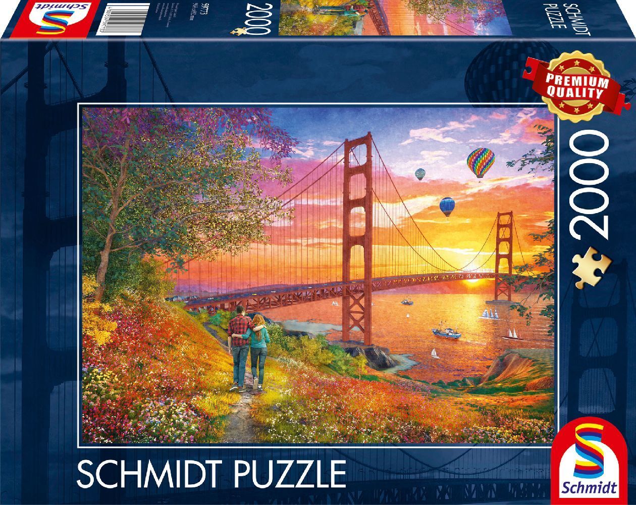 Spaziergang zur Golden Gate Bridge