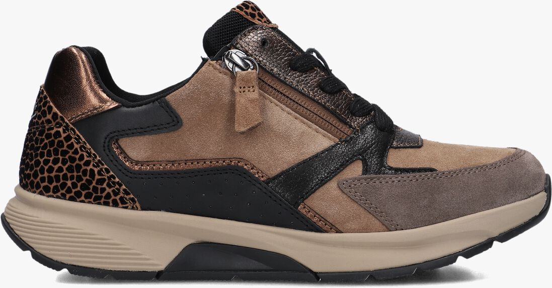 bruine gabor lage sneakers 878