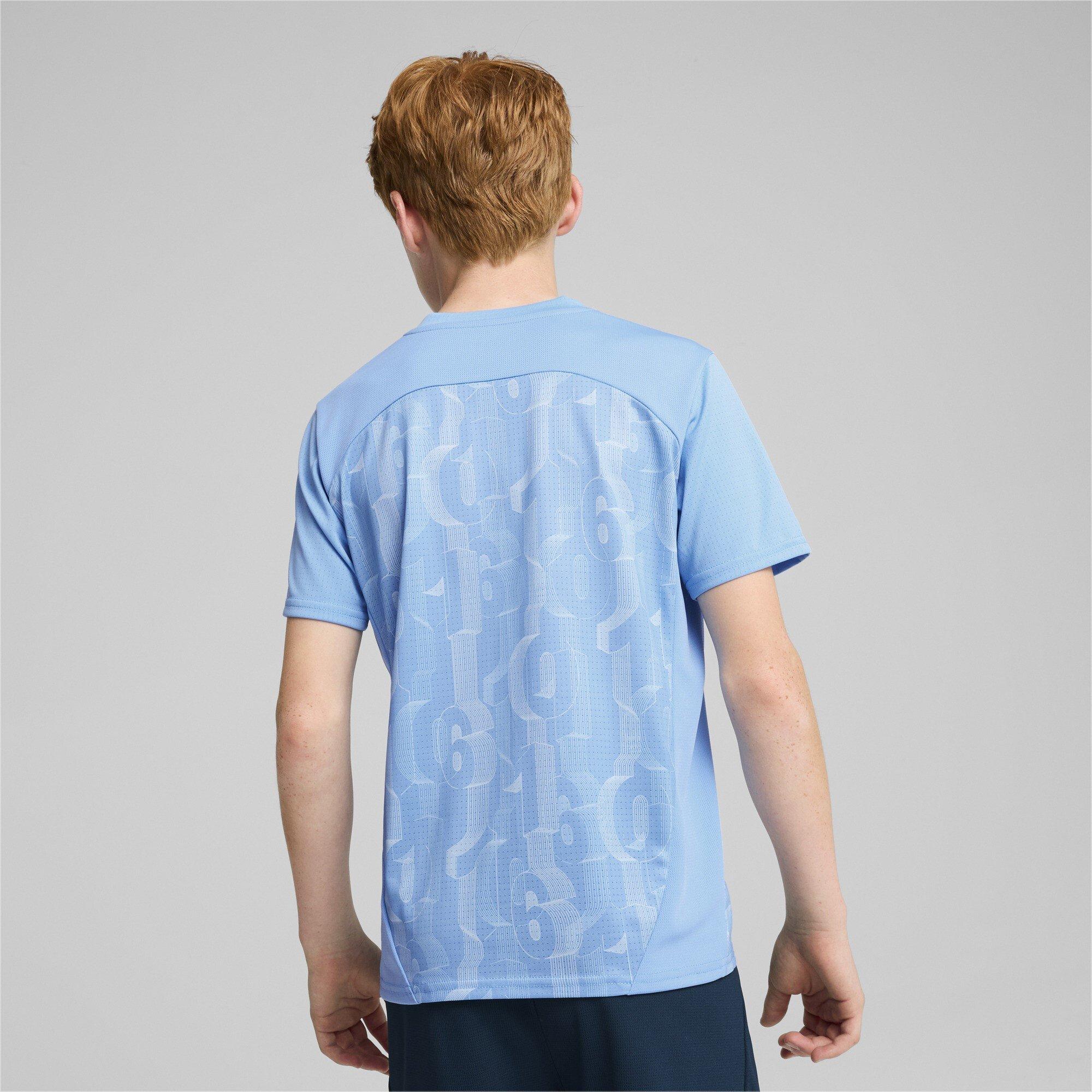 Puma Manchester City Prematch Shirt 2024 2025 Junior