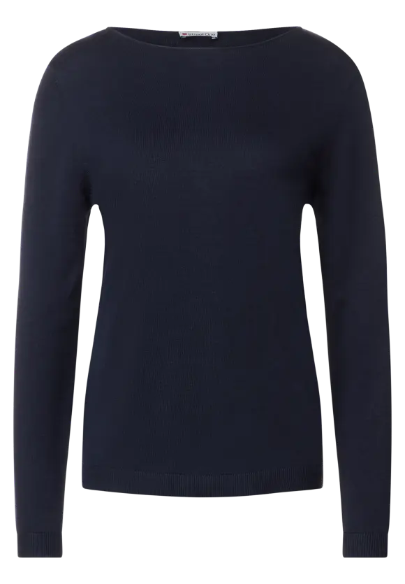 Basic Pullover - deep blue