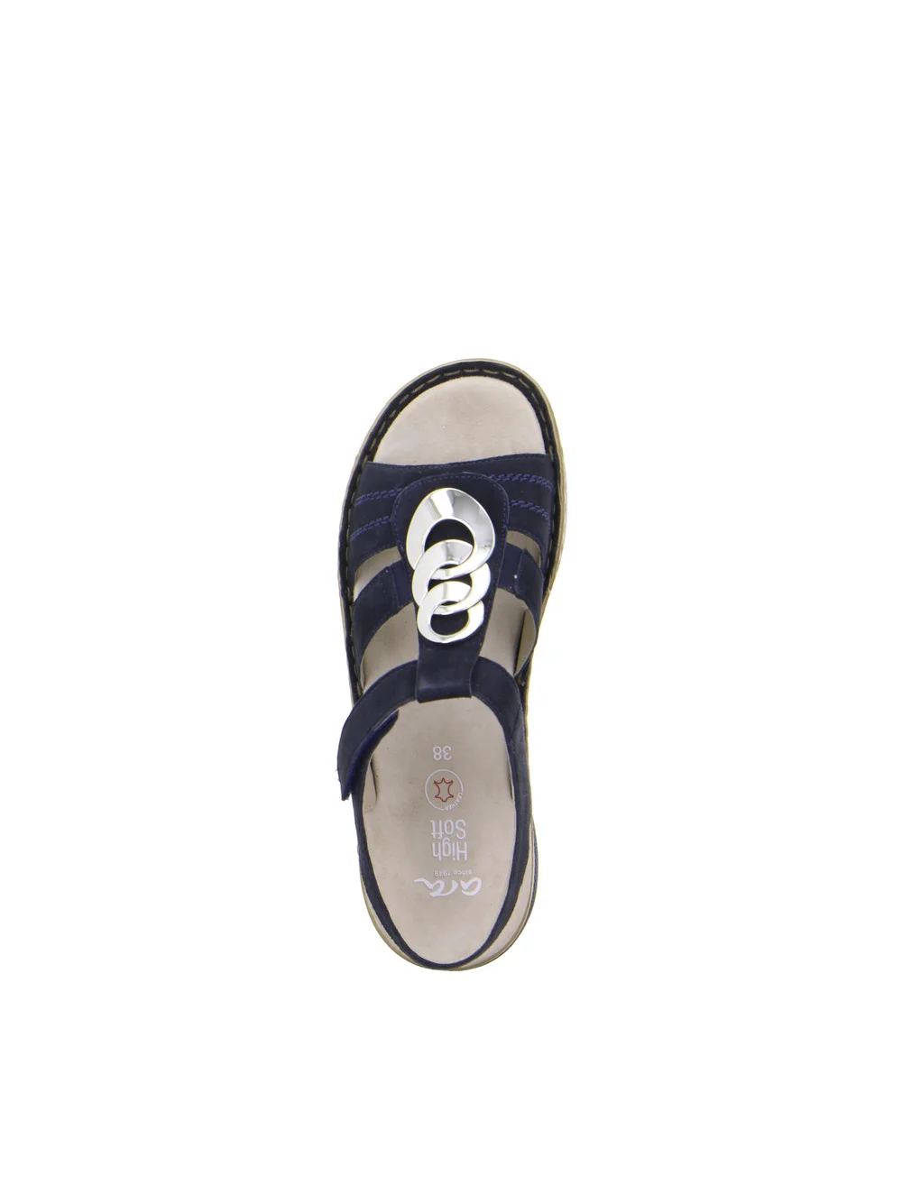 Sandalette Hawaii blau