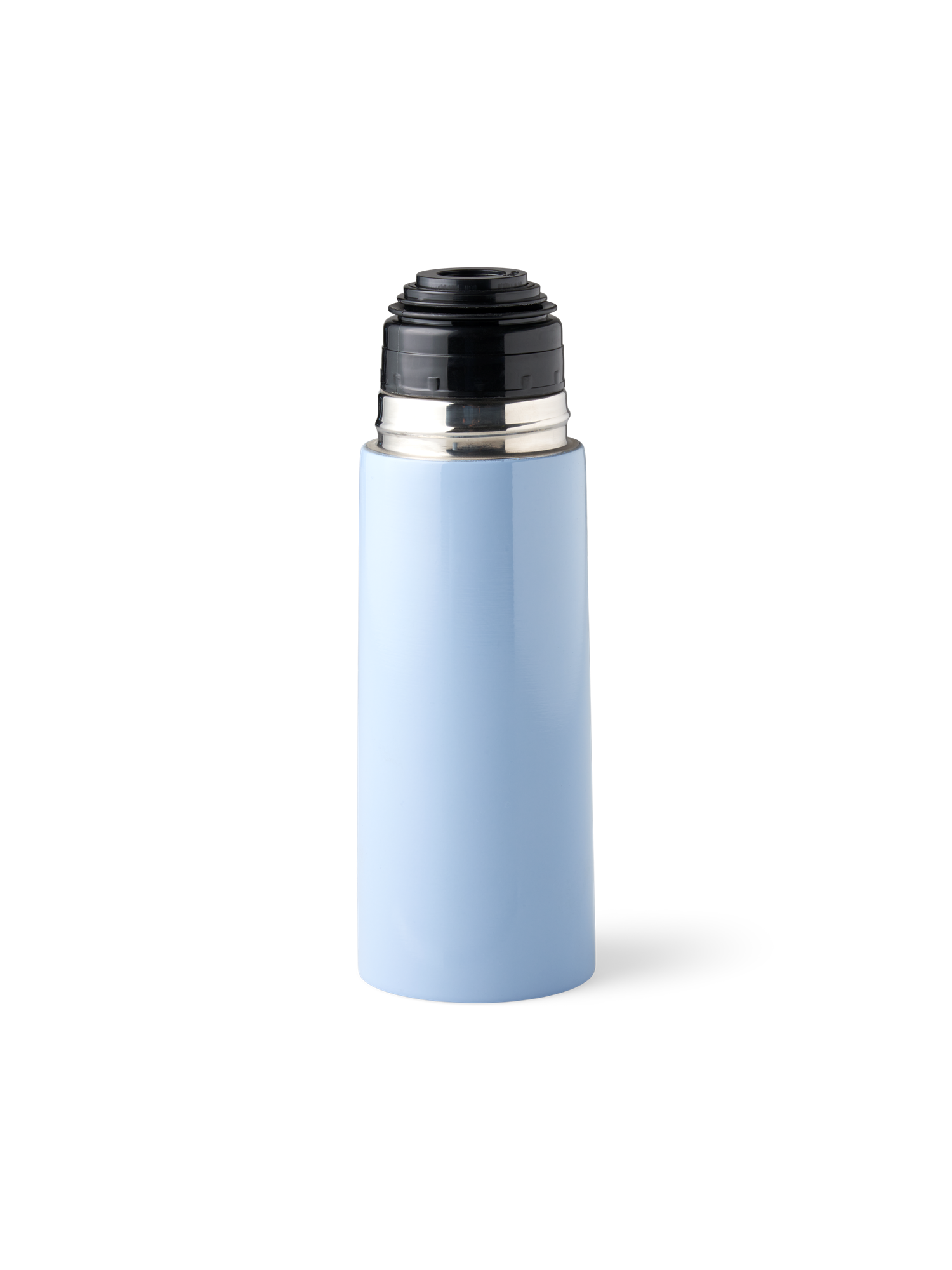 Termoflaske 350 ml | Rustfrit stål/polypropylen/silikone. 350 ml. | Misty Blue