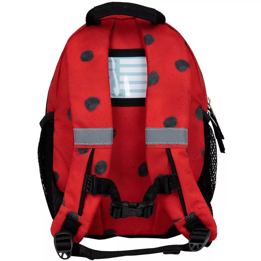 Belmil Kindergartenrucksack Mini Kiddy Kindergartenrucksack für 1-3 Jährige Kinder mit Brustgurt Ladybug