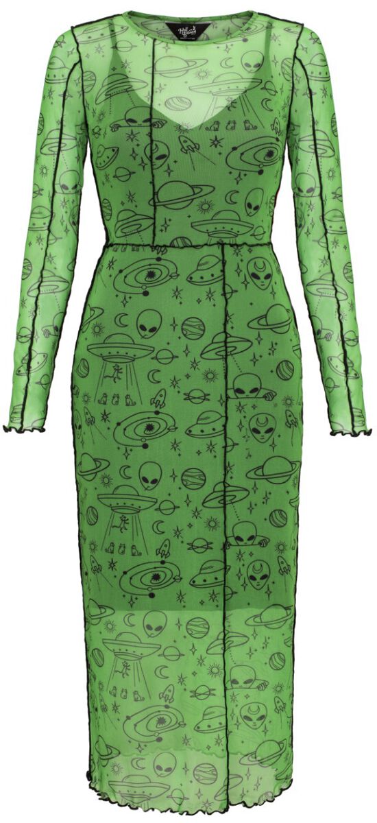Scully Dress | Hell Bunny Robe longue