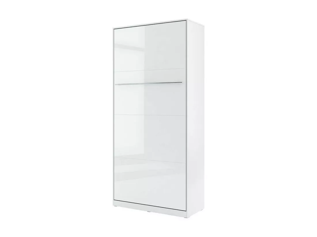 Lit escamotable Concept Pro Lenart Levfere 164, Unique, Blanc, 90x200, Stratifié, 105cm