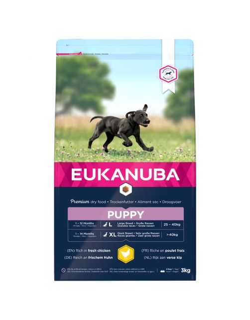 Eukanuba Growing Puppy Large Breed Kip - Hondenvoer