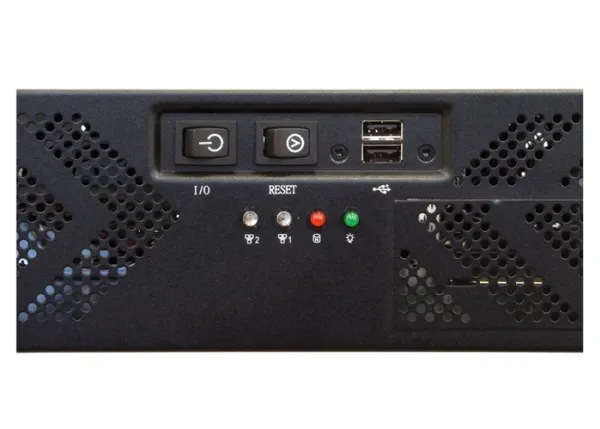 Chieftec UNC-210T-B-U3 - Rack-monterbar - 2U - ATX - USB