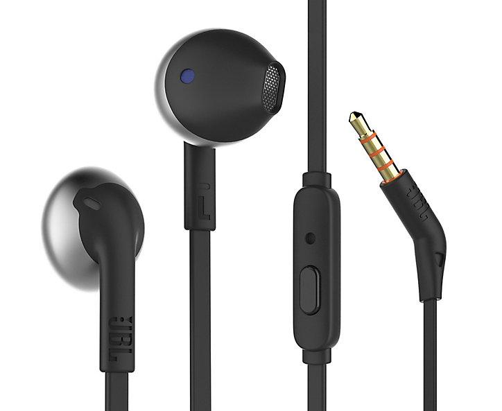 Ecouteurs connecté Bluetooth JBL T205 Noir