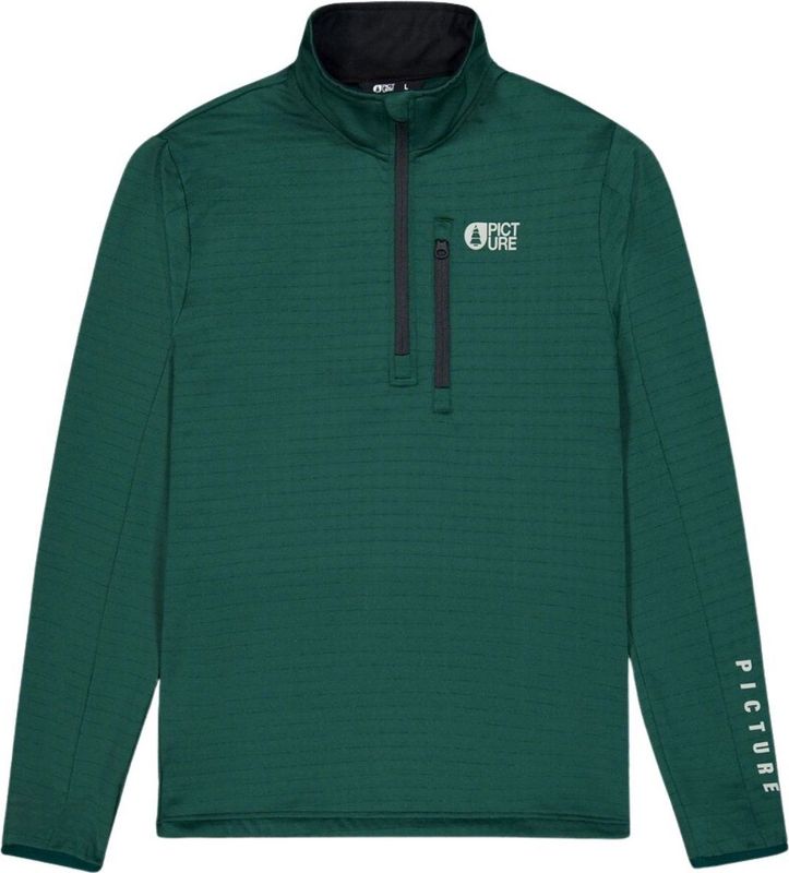 Picture Bake Grid 1/4 Fleece Skipully Heren Groen