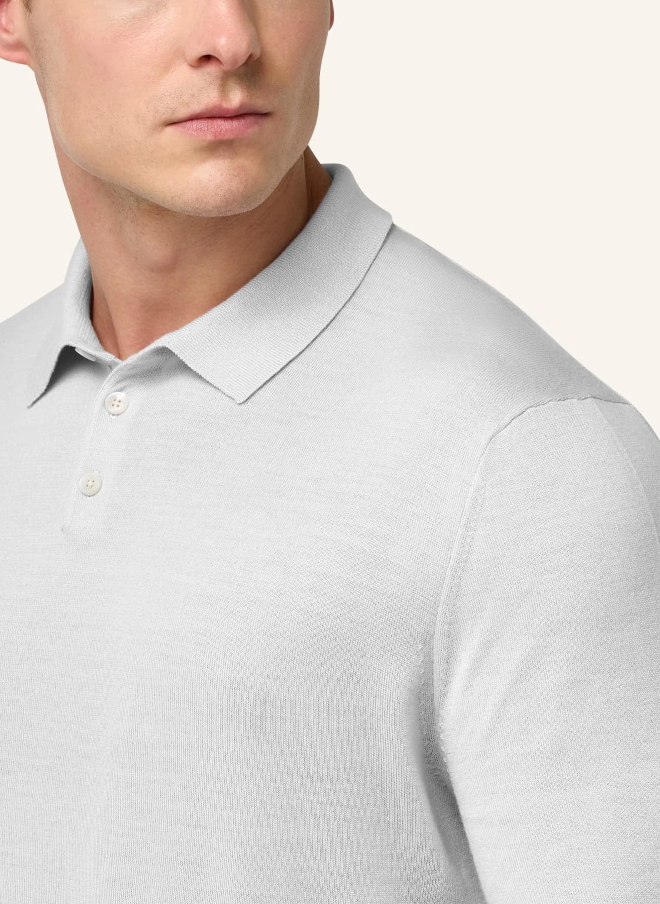 BOGGI MILANO Strick-Poloshirt