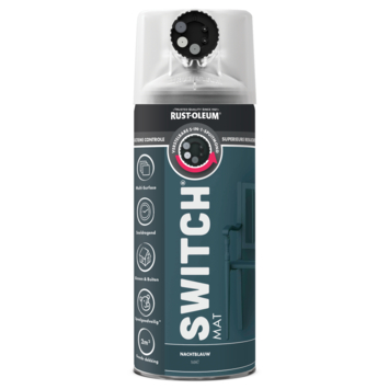 Rust-Oleum Switch spuitlak mat nachtblauw 400 ml