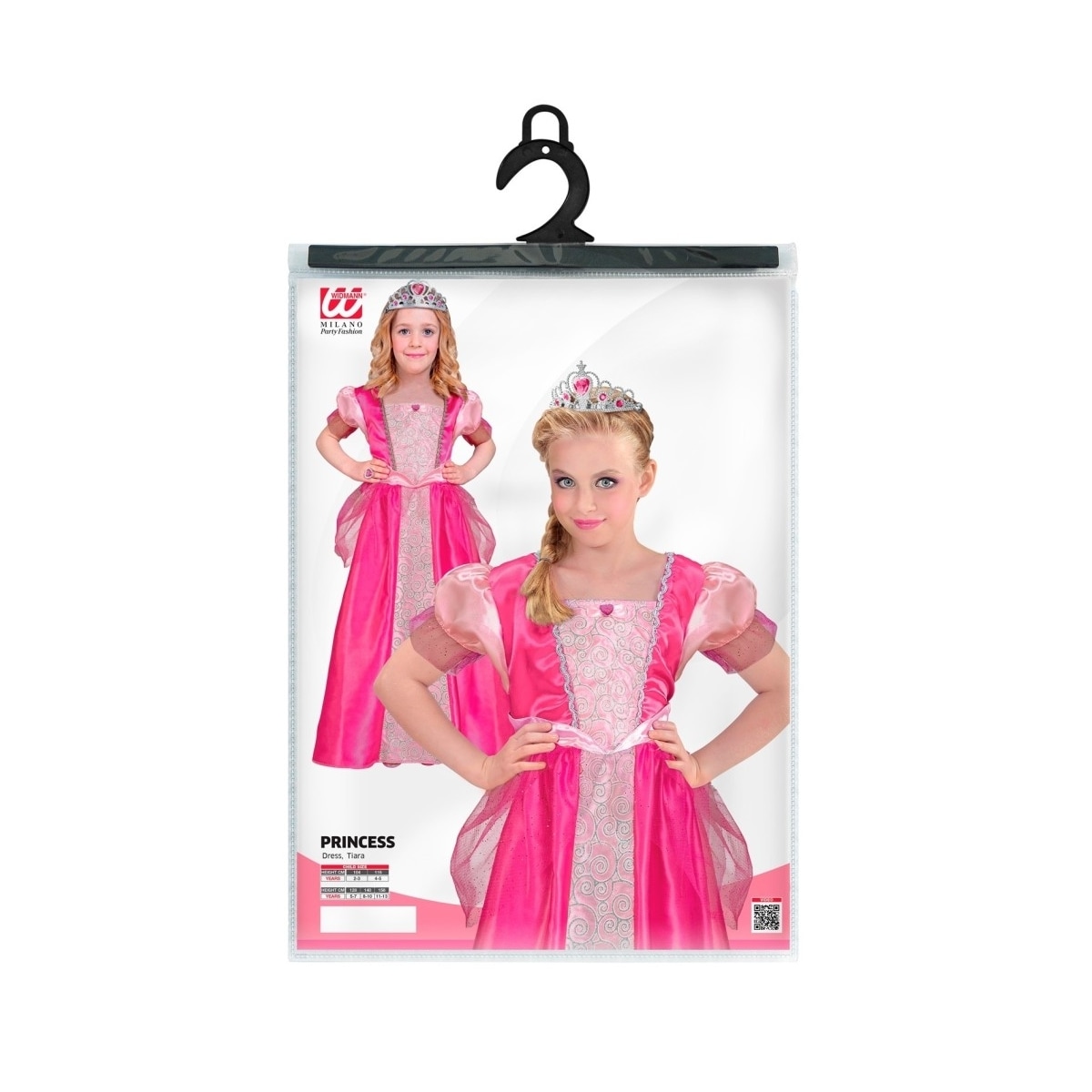 Barnedrakt  Prinsesse  8-10 år