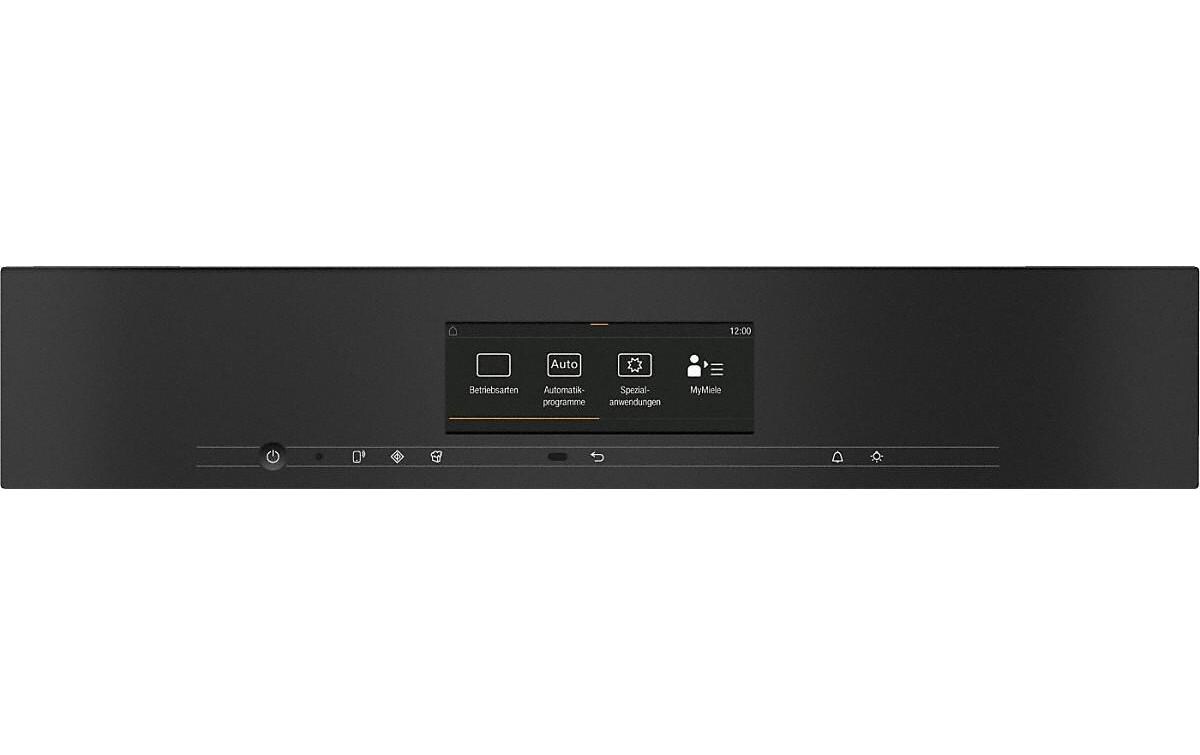 Multifunktions-Dampfgarer DGM 7840 Edelstahl/Schwarz<br>Dampfgarer mit Mikrowelle