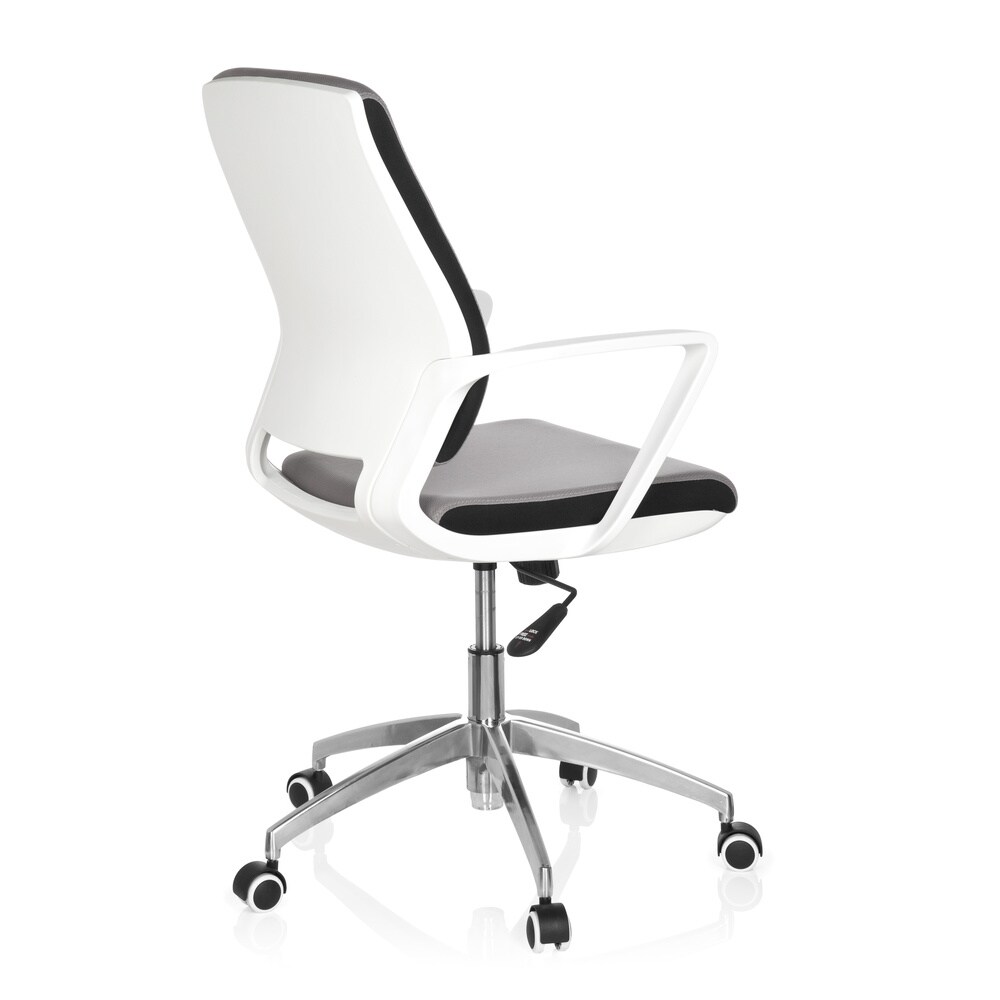 Profi Bürostuhl ESTRA Stoff mit Armlehnen (nicht höhenverstellbar) hjh OFFICE